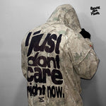 BOT x NO FakeFriends Camo Zip Hoodie