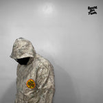 BOT x NO FakeFriends Camo Zip Hoodie