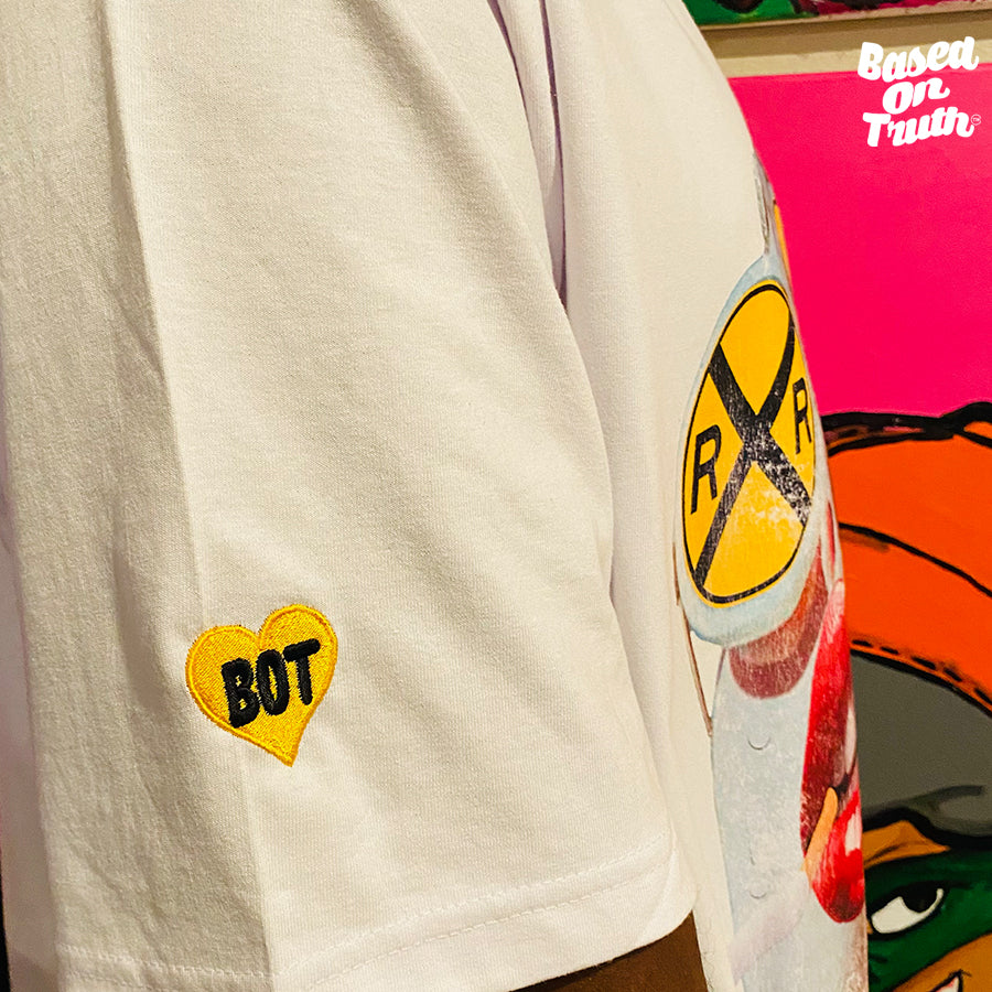 BOT x "Extreme Rockstar" Tee (White)