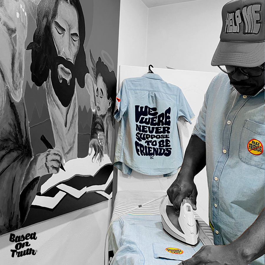 BOT common man Button Up