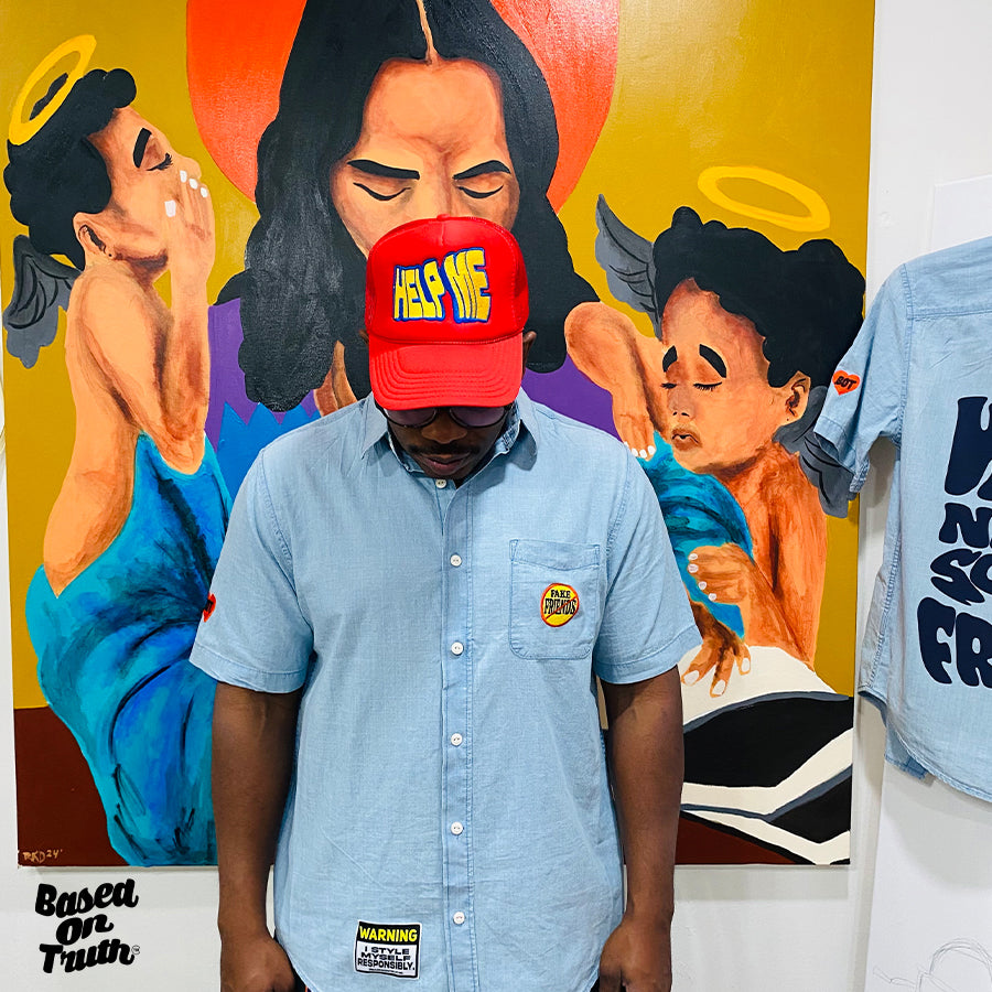 BOT common man Button Up