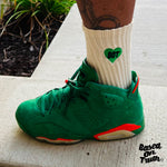 BOT x "I Luv My Feet" Greeny  Socks