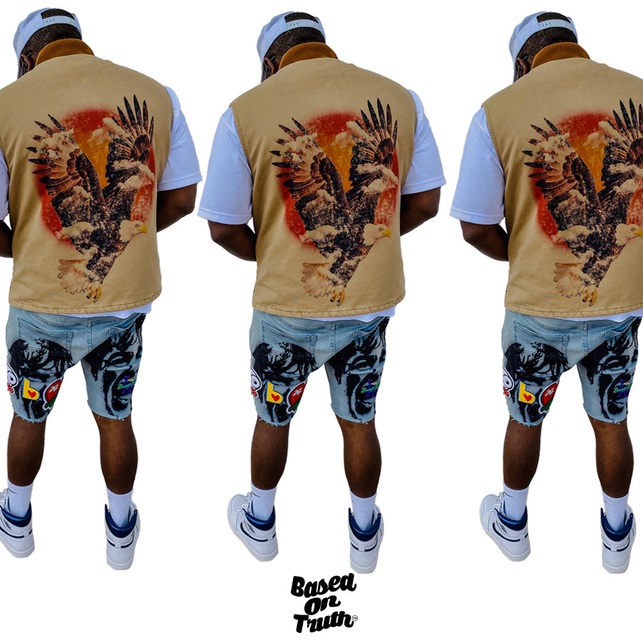 BOT x FlyForever denim Vest
