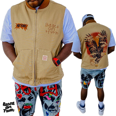 BOT x FlyForever denim Vest