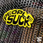 BOT x People Suck enamel pins
