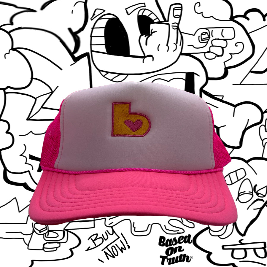 BOT x BrightPink Trucker