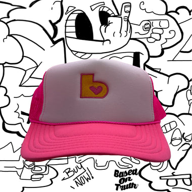 BOT x BrightPink Trucker