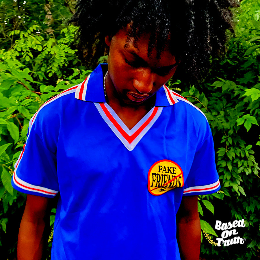 Basedontruth1 x mesh jersey (Blue White Red)